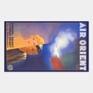 Sticker Rectangulaire Air Orient