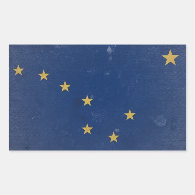 Sticker Rectangulaire Alaska (Devant)