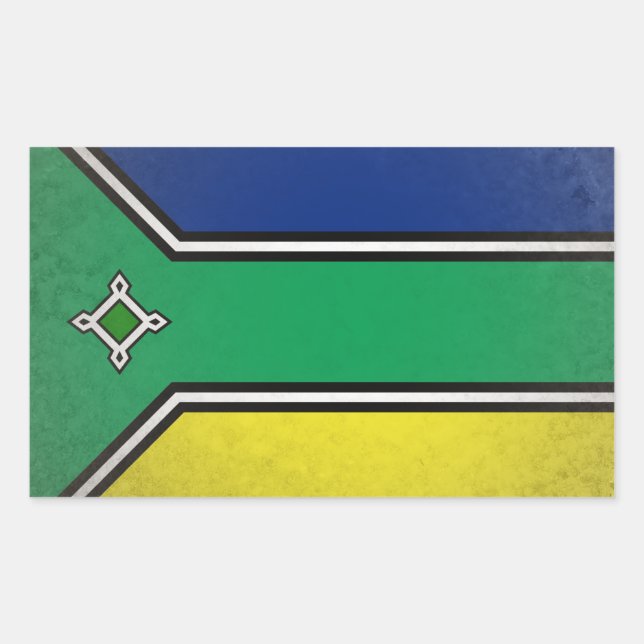 Sticker Rectangulaire Amapa (Devant)