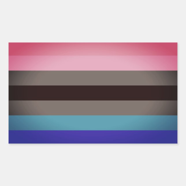 Sticker Rectangulaire Ambonec Pride (Devant)