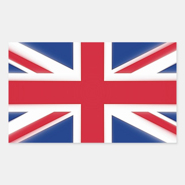 Sticker Rectangulaire Amour Grande-Bretagne (Devant)