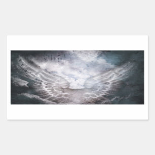 Sticker Rectangulaire Angel Song