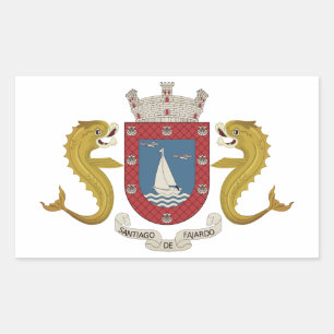 Sticker Rectangulaire Armoiries de Fajardo - PORTO RICO