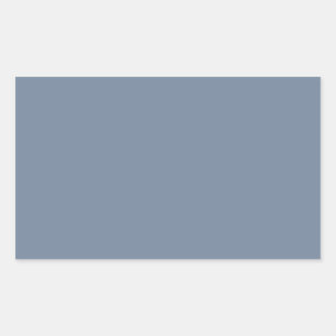 Sticker Rectangulaire Arrière - plan couleur unie gris gris ardoise bleu