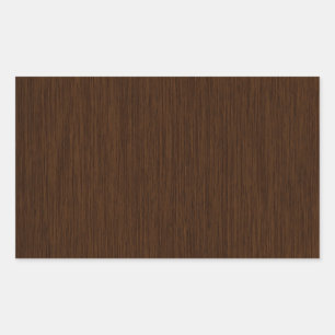 Sticker Rectangulaire Arrière - plan de bois gris foncé rustique