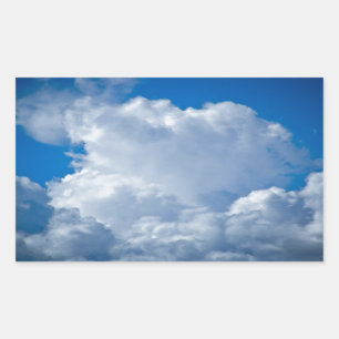 Sticker Rectangulaire art vo1 de ciel bleu