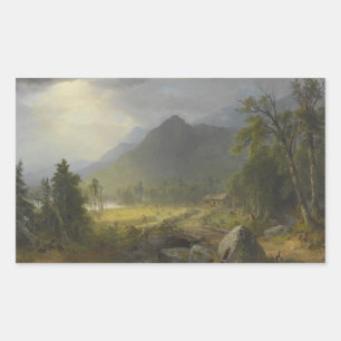 Sticker Rectangulaire Asher Brown Durand - Première récolte