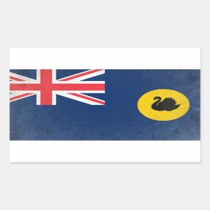 Sticker Rectangulaire Australie occidentale