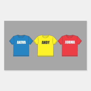 Sticker Rectangulaire Awesometown