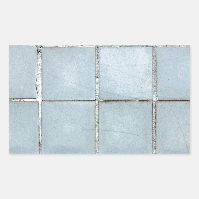 Sticker Rectangulaire azulejo (Devant)