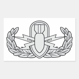 Sticker Rectangulaire badge EOD