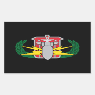 Sticker Rectangulaire badge HDS