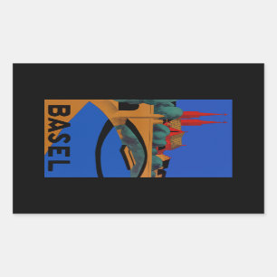 Sticker Rectangulaire Bâle