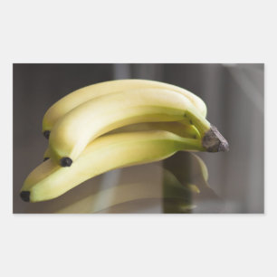 Sticker Rectangulaire Bananes