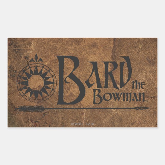STICKER RECTANGULAIRE BARD THE BOWMAN™ (Devant)