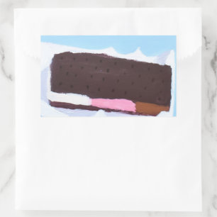 Sticker Rectangulaire Barre de glace