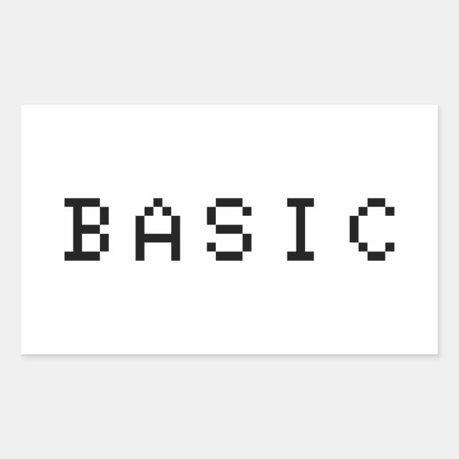 STICKER RECTANGULAIRE BASE (Devant)