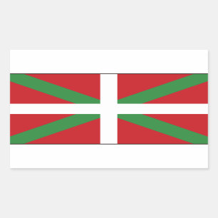 Sticker Rectangulaire Basque Spain