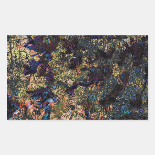 Sticker Rectangulaire bataille de l'automne (Devant)