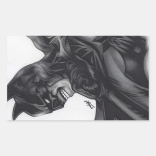 Sticker Rectangulaire Batman ~ Bruce Wayne