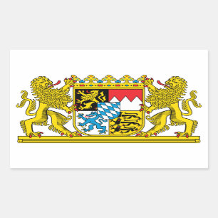 Sticker Rectangulaire Bavière
