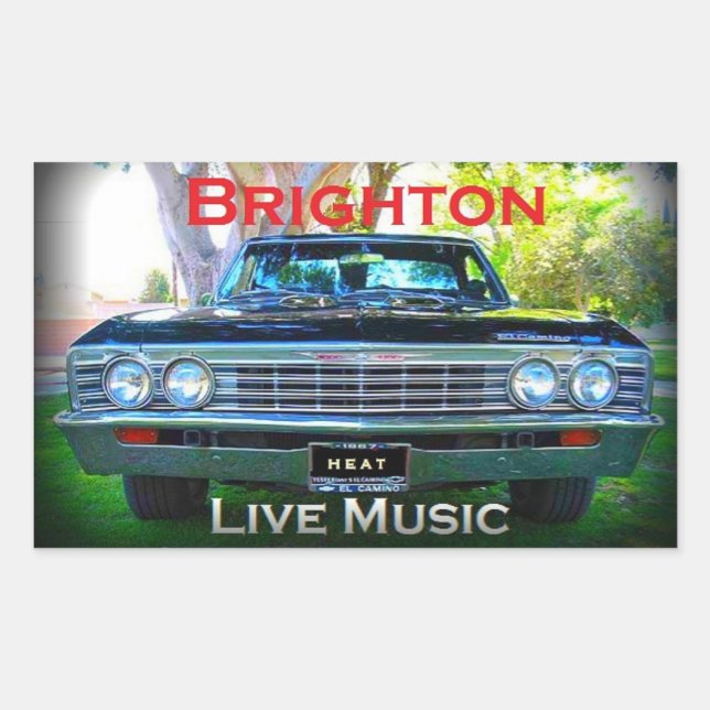 Sticker Rectangulaire BBB-El Dorado (Devant)