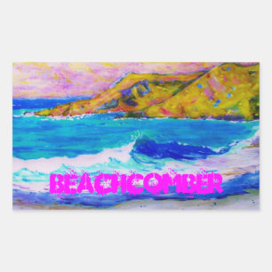 Sticker Rectangulaire Beachcomber