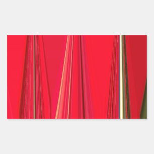 Sticker Rectangulaire Belle texture rouge Couleur Art Abstrait