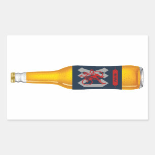 Sticker Rectangulaire Bière Cyclocross