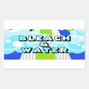 STICKER RECTANGULAIRE BLEACH & EAU