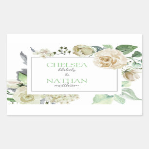 Sticker Rectangulaire Blooms du Sud