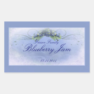 Sticker Rectangulaire Blueberry RCL 1