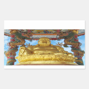 Sticker Rectangulaire Bouddha chinois