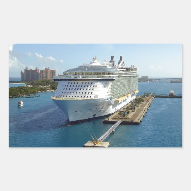 Sticker Rectangulaire Bow 2 (Devant)