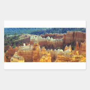 Sticker Rectangulaire Bryce Canyon