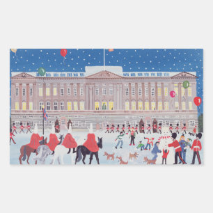 Sticker Rectangulaire Buckingham Palace