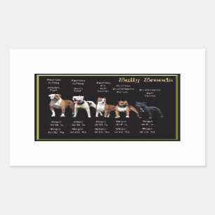 Sticker Rectangulaire Bully Breeds