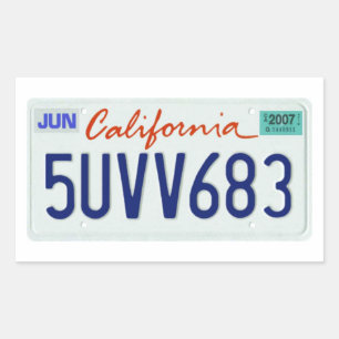 STICKER RECTANGULAIRE CA2007