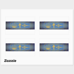 Sticker Rectangulaire Camino de Santiago