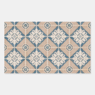 Sticker Rectangulaire Carreaux en céramique