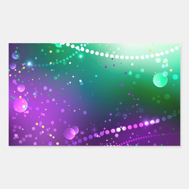 Sticker Rectangulaire Carthagène Solive Purple (Devant)