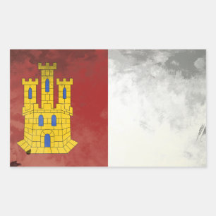 Sticker Rectangulaire Castilla-La Mancha