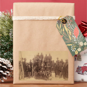 Sticker Rectangulaire Cavalerie de combat afro-américaine : Guerriers bu