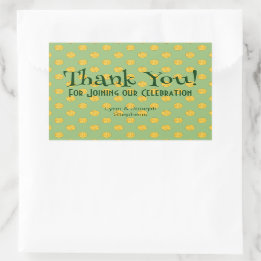 Sticker Rectangulaire Chance de cutesy pour l'Autocollant irlandais