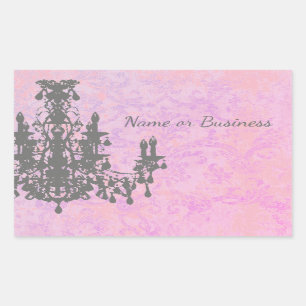 Sticker Rectangulaire Chandelier de coco - CHANGER DE COULEUR / FORME / 