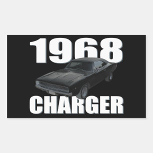Sticker Rectangulaire Chargeur 1968 rt