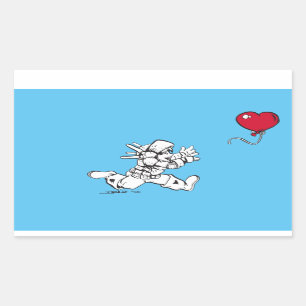 Sticker Rectangulaire Chasser votre passion