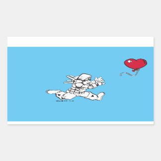 Sticker Rectangulaire Chasser votre passion