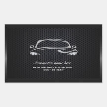 Chic noir minimaliste concessionnaire automobile m