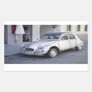 Sticker Rectangulaire Citroën 2 CV